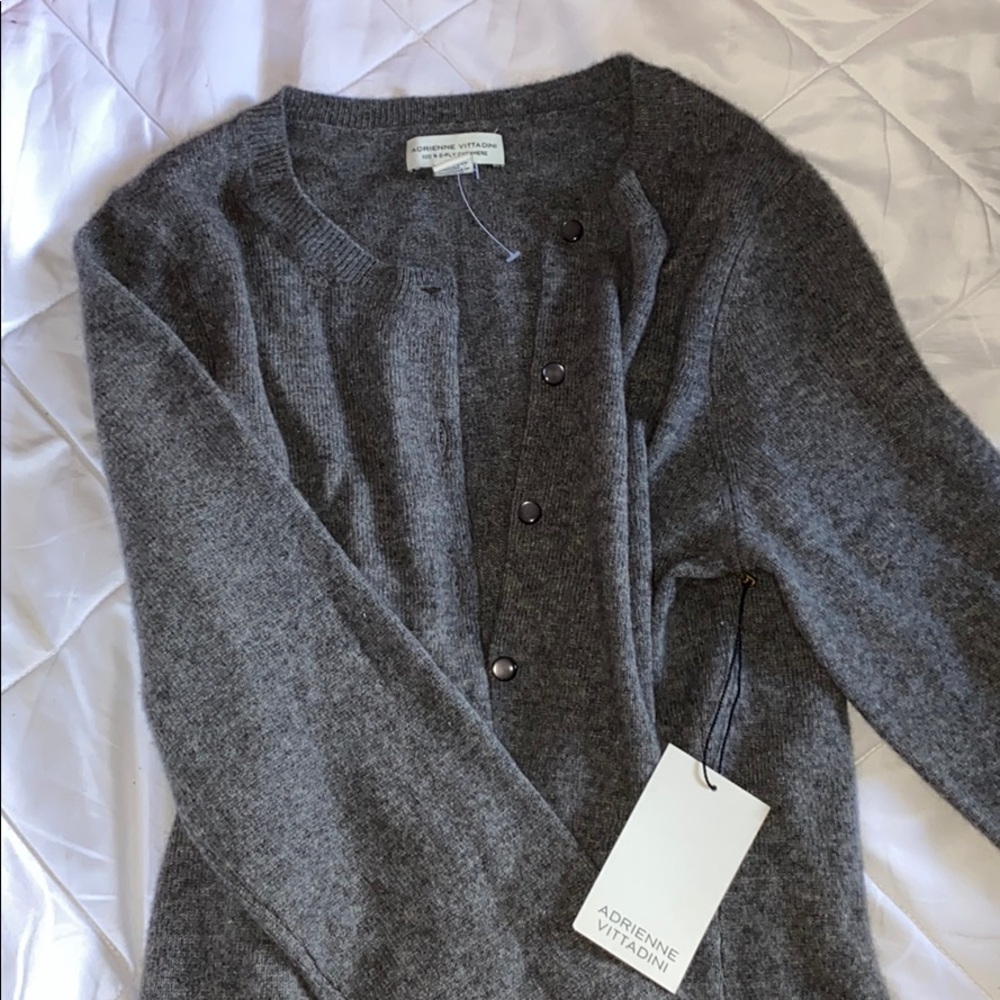 cashmere cardigan
